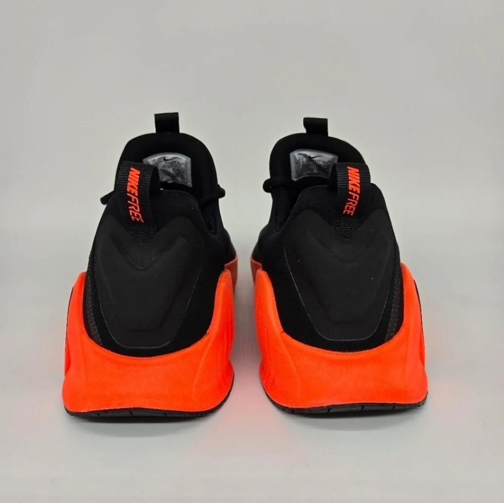 New Nike Free Metcon 6 'Black Hyper Orange' Men's Workout Shoes Size 10 - Picture 6 of 8